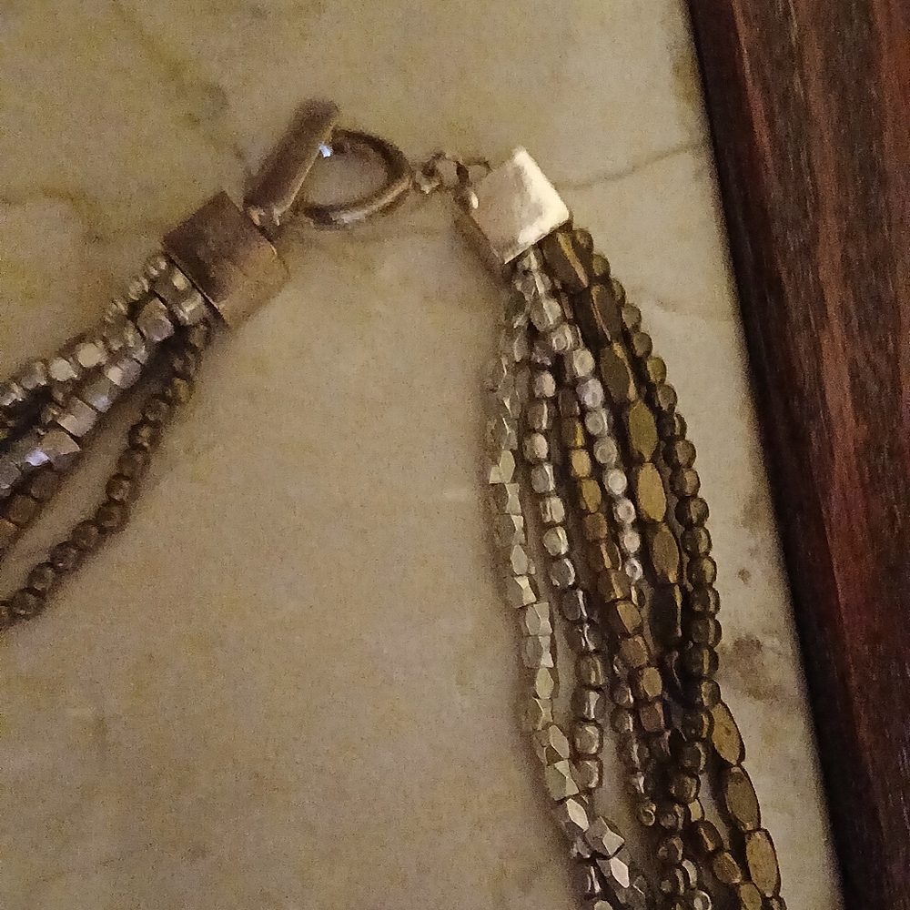 Stone Statement Necklace - image 4